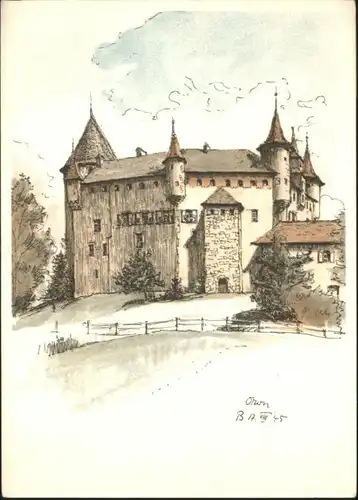Oron-la-Ville Oron-la-Ville Schloss * / Oron-la-Ville /Bz. Oron