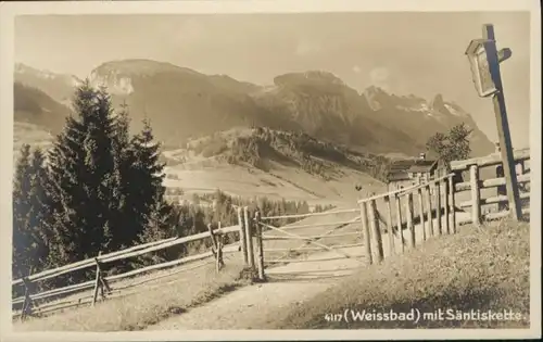 Weissbad Weissbad Saentiskette * / Weissbad /Bz. Appenzell IR