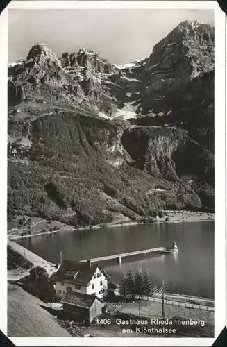 Kloental Kloental See Gasthaus Rhodannenberg x / Kloental /Bz. Glarus