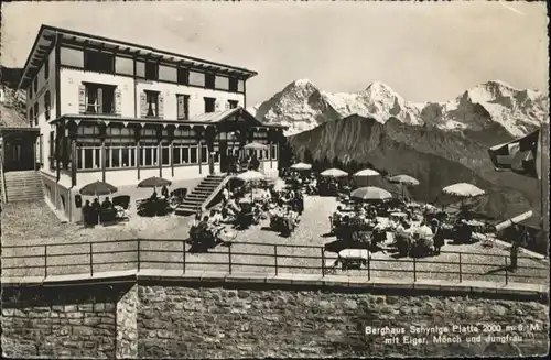 Schynige Platte Schynige Platte Berghaus x / Schynige Platte /Rg. Lauterbrunnen