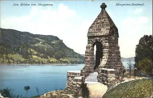 Morgarten Morgarten Denkmal * / Morgarten /Bz. Zug