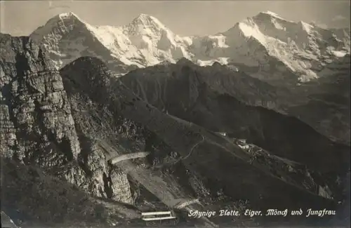 Schynige Platte Schynige Platte Eiger Moench Jungfrau x / Schynige Platte /Rg. Lauterbrunnen