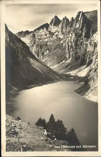 Bruelisau Bruelisau Faehlensee Altmann * / Bruelisau /Bz. Appenzell IR