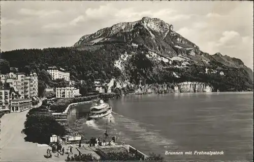 Brunnen SZ Frohnalpstock Schiff * / Brunnen /Bz. Schwyz