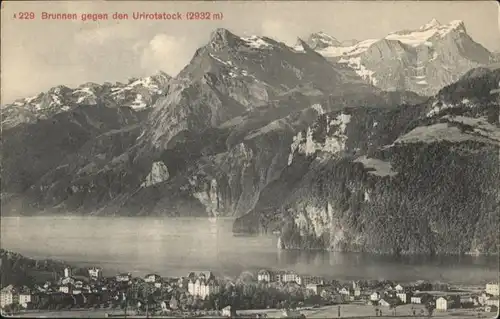 Brunnen SZ Urirotstock * / Brunnen /Bz. Schwyz