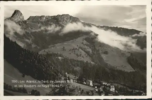 Les Avants Les Avants Rochers de Naye * / Les Avants /Bz. Vevey