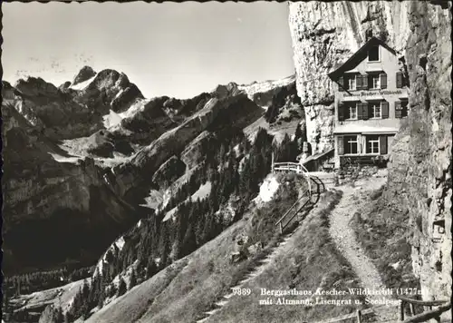 Ebenalp Ebenalp Gasthaus Aescher Wildkirchli x / Ebenalp /Rg. Saentis