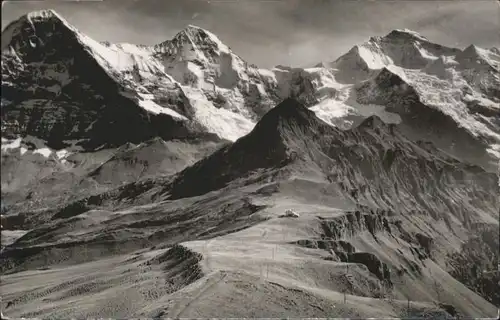 Maennlichen Maennlichen Eiger Moench Jungfrau x / Maennlichen /Rg. Grindelwald