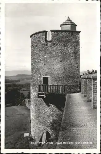 Avenches Avenches Ruine Romaine Tour Tornallaz * / Avenches /Bz. Avenches