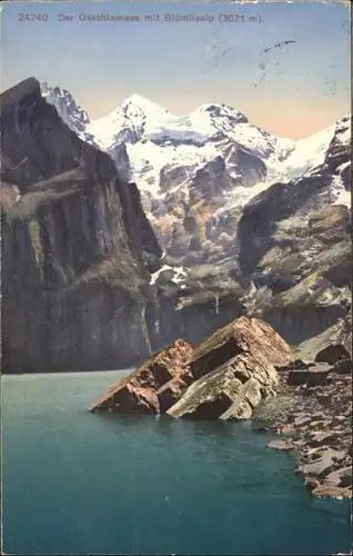 Oeschinensee Oeschinensee Bluemlisalp x / Oeschinenhorn /Rg. Muerren