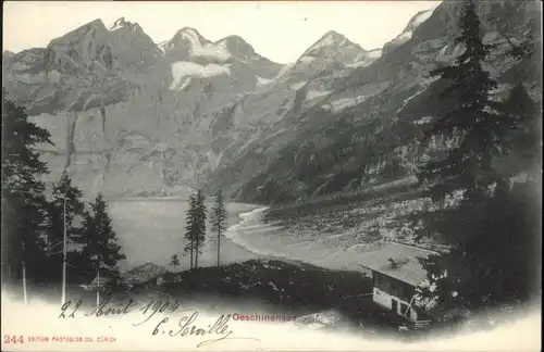 Oeschinensee Oeschinensee  * / Oeschinenhorn /Rg. Muerren