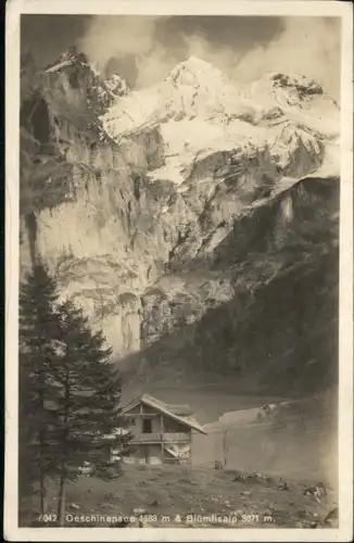 Oeschinensee Oeschinensee Bluemlisalp x / Oeschinenhorn /Rg. Muerren