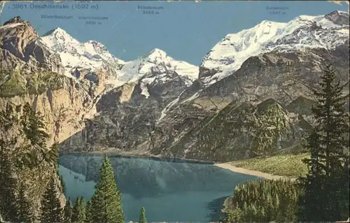 Oeschinensee Oeschinensee  x / Oeschinenhorn /Rg. Muerren