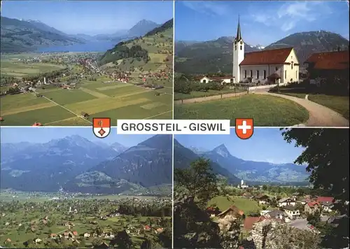 Giswil Giswil Kirche Ruine Rudenz x / Giswil /Bz. Obwalden