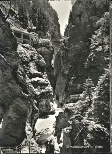 Viamala Viamala Schlucht Bruecke x / Thusis /Bz. Hinterrhein