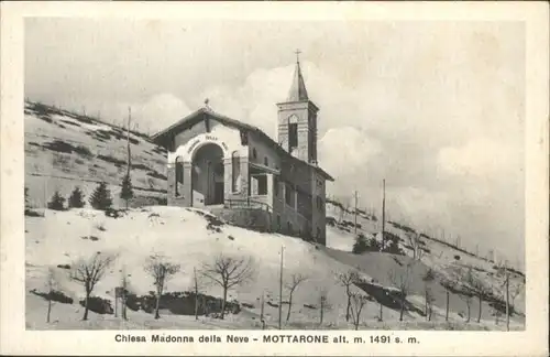 Mottarone Mottarone Chiesa Madonna della Neve * / Mottarone /Rg. Olivone