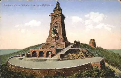 Kyffhaeuserdenkmal Kyffhaeuserdenkmal Denkmal Kaiser Wilhelm * / Bad Frankenhausen /Kyffhaeuserkreis LKR