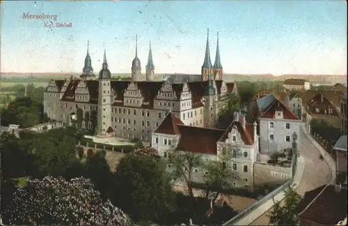 Merseburg Saale Merseburg Saale Schloss x / Merseburg /Saalekreis LKR