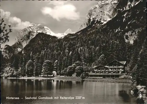 Hintersee Allgaeu Hintersee Allgaeu See Hotel Gamsbock Reiteralpe * / Immenstadt i.Allgaeu /Oberallgaeu LKR