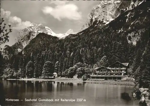 Hintersee Allgaeu Hintersee Allgaeu See Hotel Gamsbock Reiteralpe * / Immenstadt i.Allgaeu /Oberallgaeu LKR