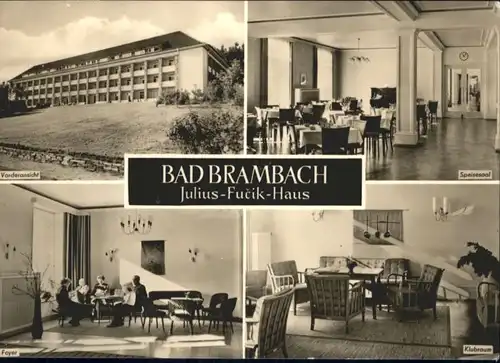 Bad Brambach Bad Brambach Julius Fucik Haus x / Bad Brambach /Vogtlandkreis LKR