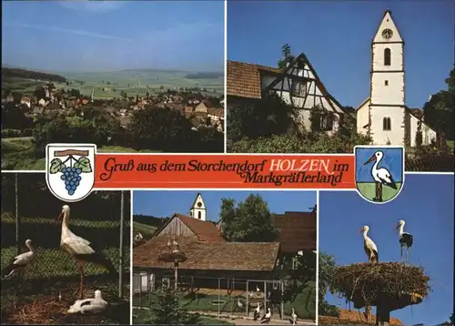 Holzen Kandern Holzen Kandern Storch * / Kandern /Loerrach LKR