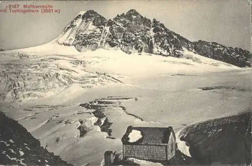 Tschingelhorn Tschingelhorn Mutthornhuette * / Tschingelhorn /Rg. Muerren