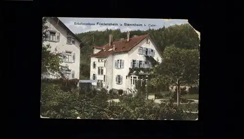 Stammheim Calw Stammheim Calw Erholungshaus Friedensheim x / Calw /Calw LKR