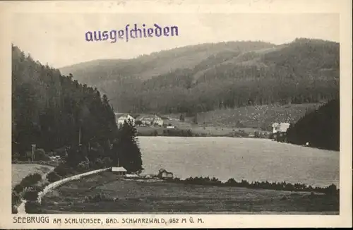 Seebrugg Seebrugg Schluchsee * / Schluchsee /Breisgau-Hochschwarzwald LKR