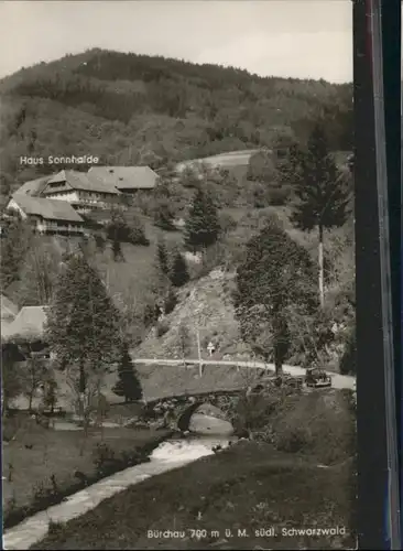 Buerchau Buerchau Pension Haus Sonnhalde Bruecke x / Buerchau /Loerrach LKR