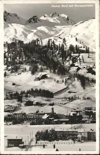Davos GR Davos Dorf Parsennenbahn x / Davos /Bz. Praettigau-Davos