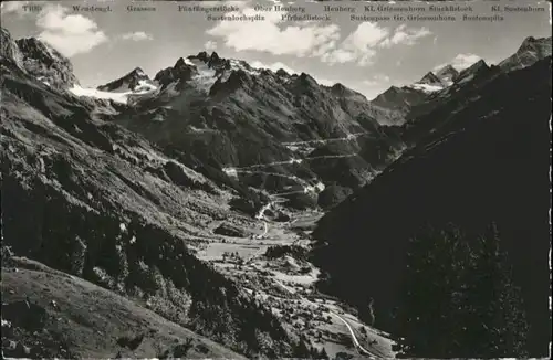 Gadmen Gadmen Wendengletscher Sustenstrasse * / Gadmen /Bz. Oberhasli