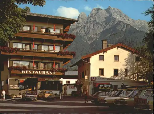 Waidring Tirol Restaurant Hotel Tiroler Adler Tirol x / Waidring /Tiroler Unterland