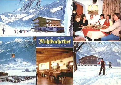 Schwendau Schwendau Mayrhofen Gasthof Pension Muehlbacherhof * / Schwendau /Tiroler Unterland