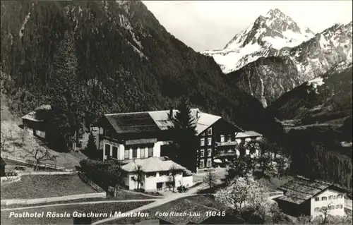 Gaschurn Vorarlberg Posthotel Roessle * / Gaschurn /Bludenz-Bregenzer Wald