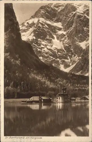 St Bartholomae St Bartholomae Koenigssee x / Schoenau a.Koenigssee /Berchtesgadener Land LKR