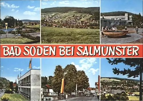 Bad Soden-Salmuenster Bad Soden-Salmuenster Brunnen Schwimmbad * / Bad Soden-Salmuenster /Main-Kinzig-Kreis LKR