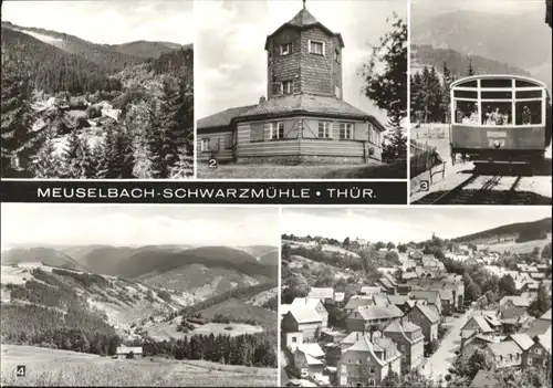 Meuselbach-Schwarzmuehle Meuselbach-Schwarzmuehle Bergbahn Mellenbachgrund Gaststaette  x / Meuselbach-Schwarzmuehle /Saalfeld-Rudolstadt LKR