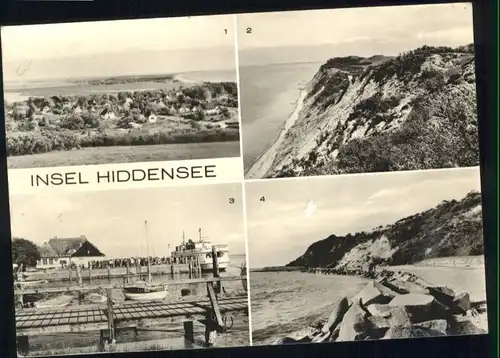 Insel Hiddensee Insel Hiddensee Kloster Enddorn Hafen Strand * / Insel Hiddensee /Ruegen LKR