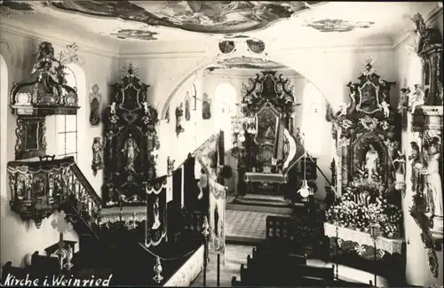 Weinried Weinried Kirche * / Oberschoenegg /Unterallgaeu LKR