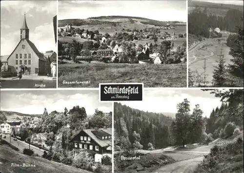 Schmiedefeld Rennsteig Schmiedefeld Rennsteig Kirche Alm-Buehne x / Schmiedefeld Rennsteig /Ilm-Kreis LKR