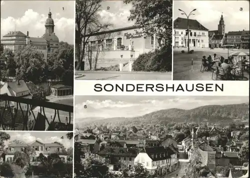 Sondershausen Thueringen Sondershausen Schloss Gaststaette Tanzbar Treffpunkt Gaststaette Zum Possen x / Sondershausen /Kyffhaeuserkreis LKR