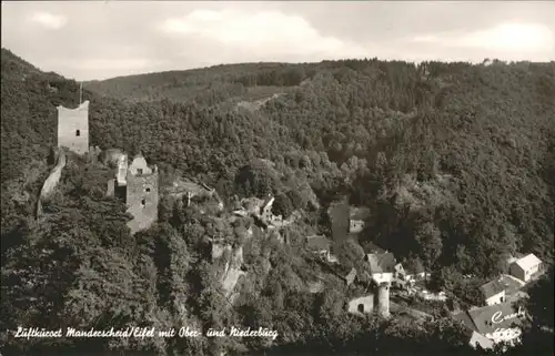 Manderscheid Eifel Manderscheid Eifel Oberburg Niederburg * / Manderscheid /Bernkastel-Wittlich LKR