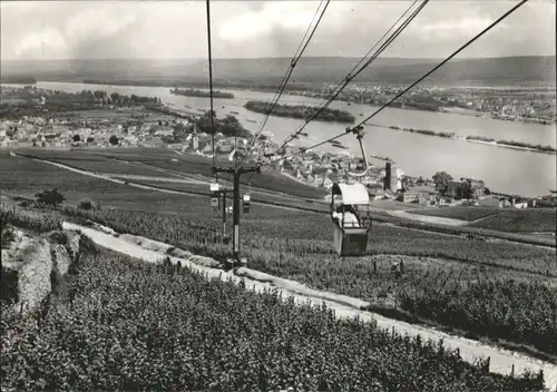 Ruedesheim Rhein Ruedesheim Rhein Seilbahn Niederwalddenkmal x / Ruedesheim am Rhein /Rheingau-Taunus-Kreis LKR