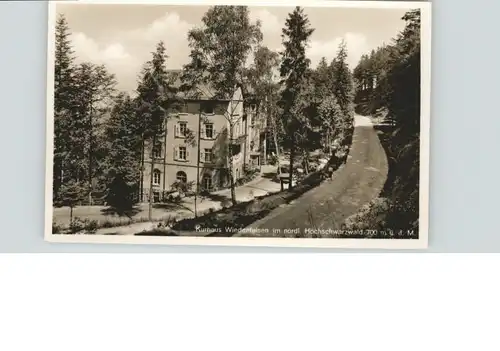 Wiedenfelsen Wiedenfelsen Kurhaus Schwarzwald * / Buehlertal /Rastatt LKR