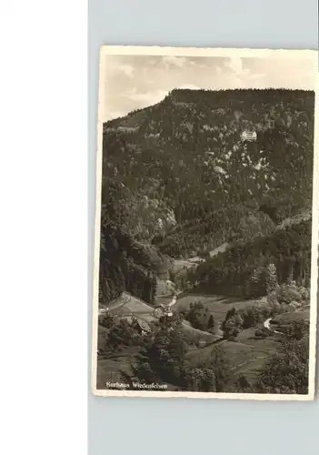 Wiedenfelsen Wiedenfelsen Kurhaus Gertelbachtal Wirtschaft zum Waldeck Oberbuehlertal x / Buehlertal /Rastatt LKR