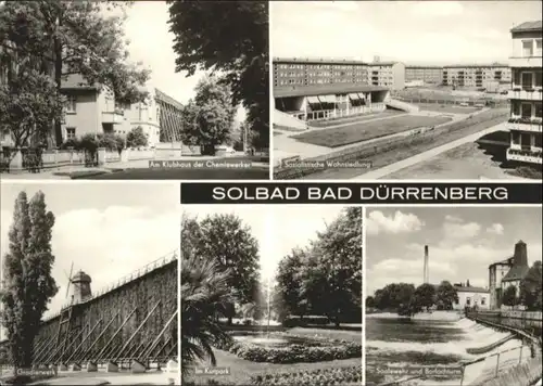 Bad Duerrenberg Bad Duerrenberg Klubhaus der Chemiewerker Gradierwerk Kurpark Borlachturm x / Bad Duerrenberg /Saalekreis LKR