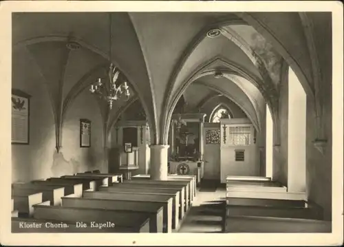 Chorin Chorin Kloster Chorin Kapelle * / Chorin /Barnim LKR