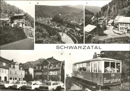 Schwarzatal Schwarzatal HO Gaststaette Schweizerhaus Schwarzburg Unterweissbach Bad Blankenburg Markt Lichtenhain Bergbahn x / Rudolstadt /Saalfeld-Rudolstadt LKR