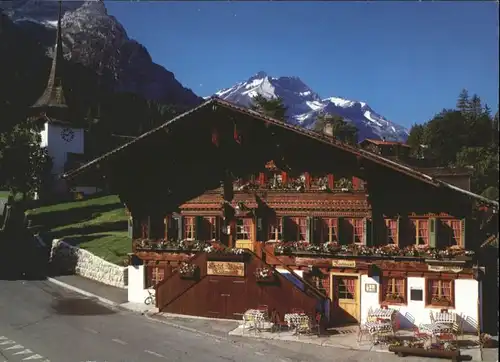 Gsteig Gsteig Oldenhorn Sex Rouge Hotel Baeren Restaurant * / Gsteig /Bz. Saanen